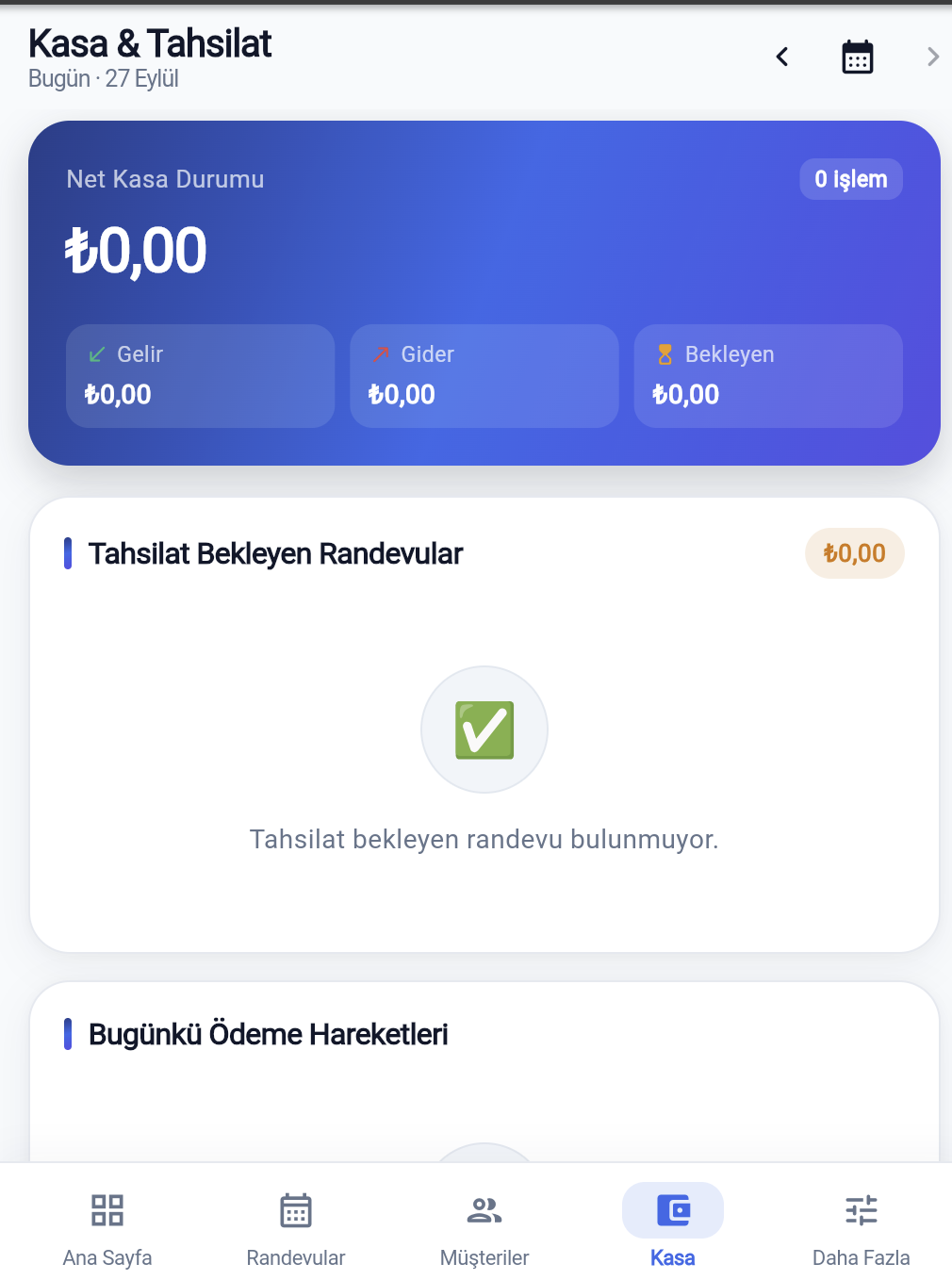 BerberApp mobil kasa
